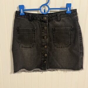 BDG Black Skirt, Grunge, Urban outfitters, Y2K